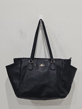 Coach Black Tote diaper bag